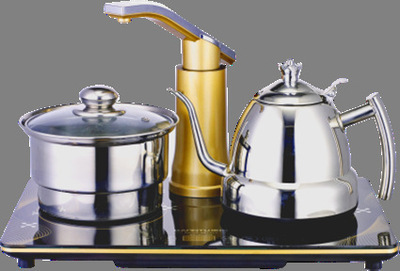 鑫虎牌不銹鋼快速電熱水壺套裝 廠家直批，定制您的商務與生活美學