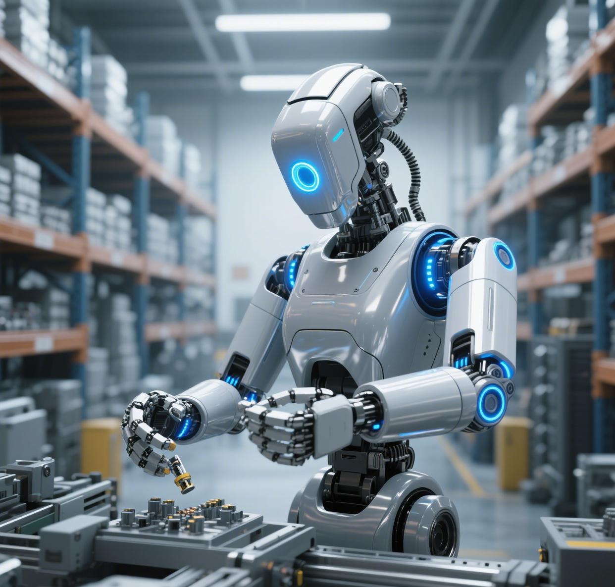 華為機器人軍團突圍 中國制造正迎來“智能工人”時代